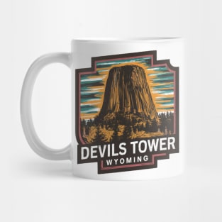 Devils Tower National Monument Wyoming Mug